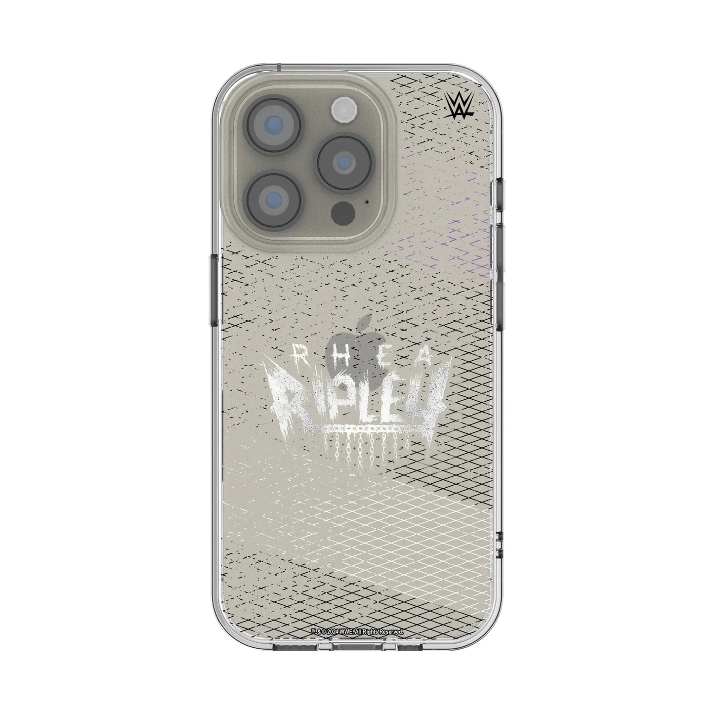 Rhea Ripley Steel Clear Phone Case for Apple iPhone