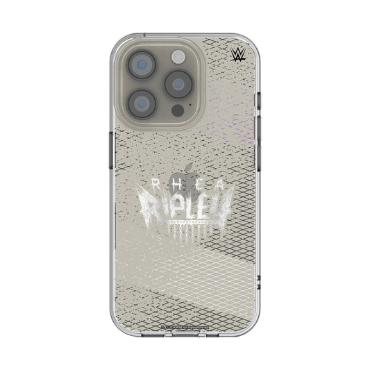 Rhea Ripley Steel Clear Phone Case for Apple iPhone