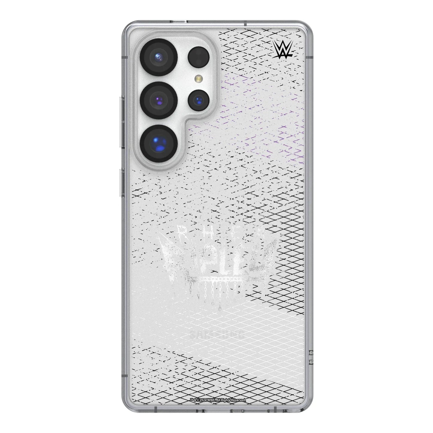 Rhea Ripley Steel Clear Phone Case for Samsung Galaxy