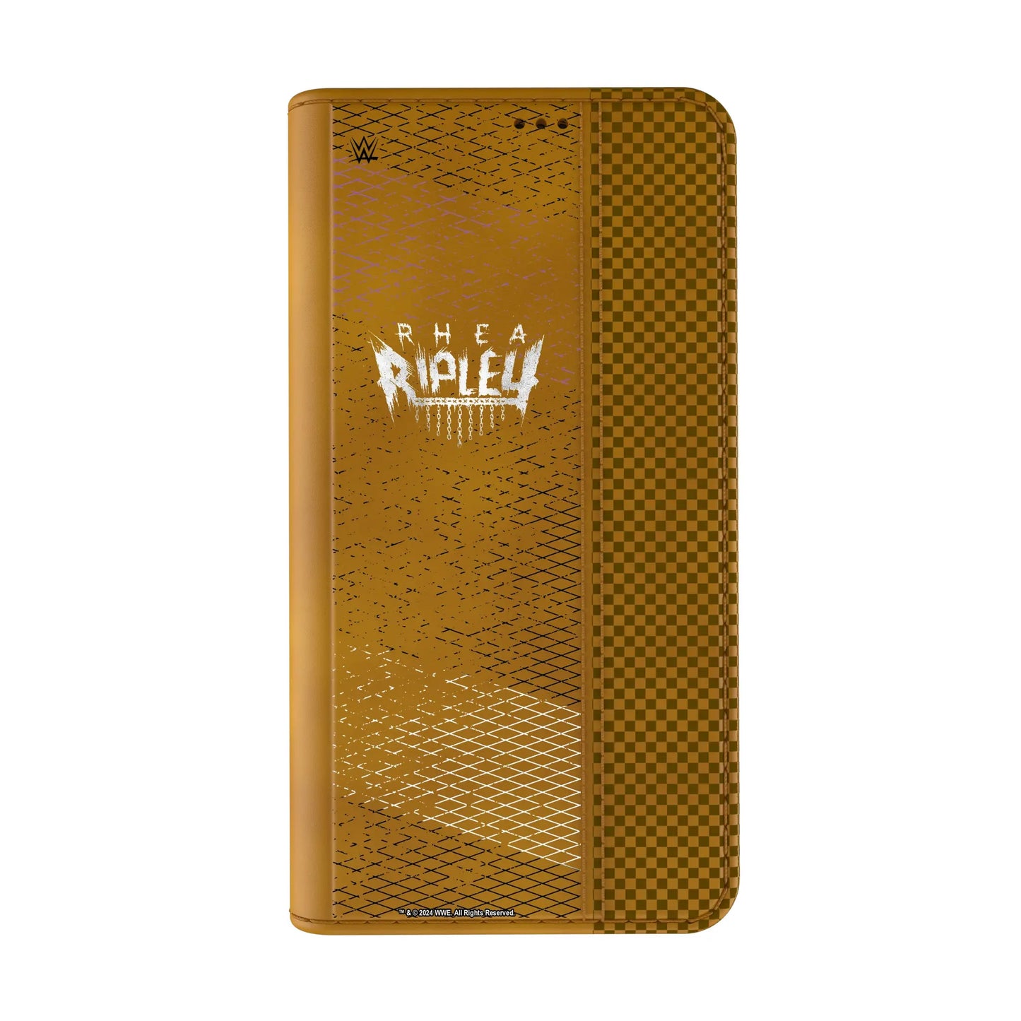 Rhea Ripley Steel Folio Phone Case for Apple iPhone