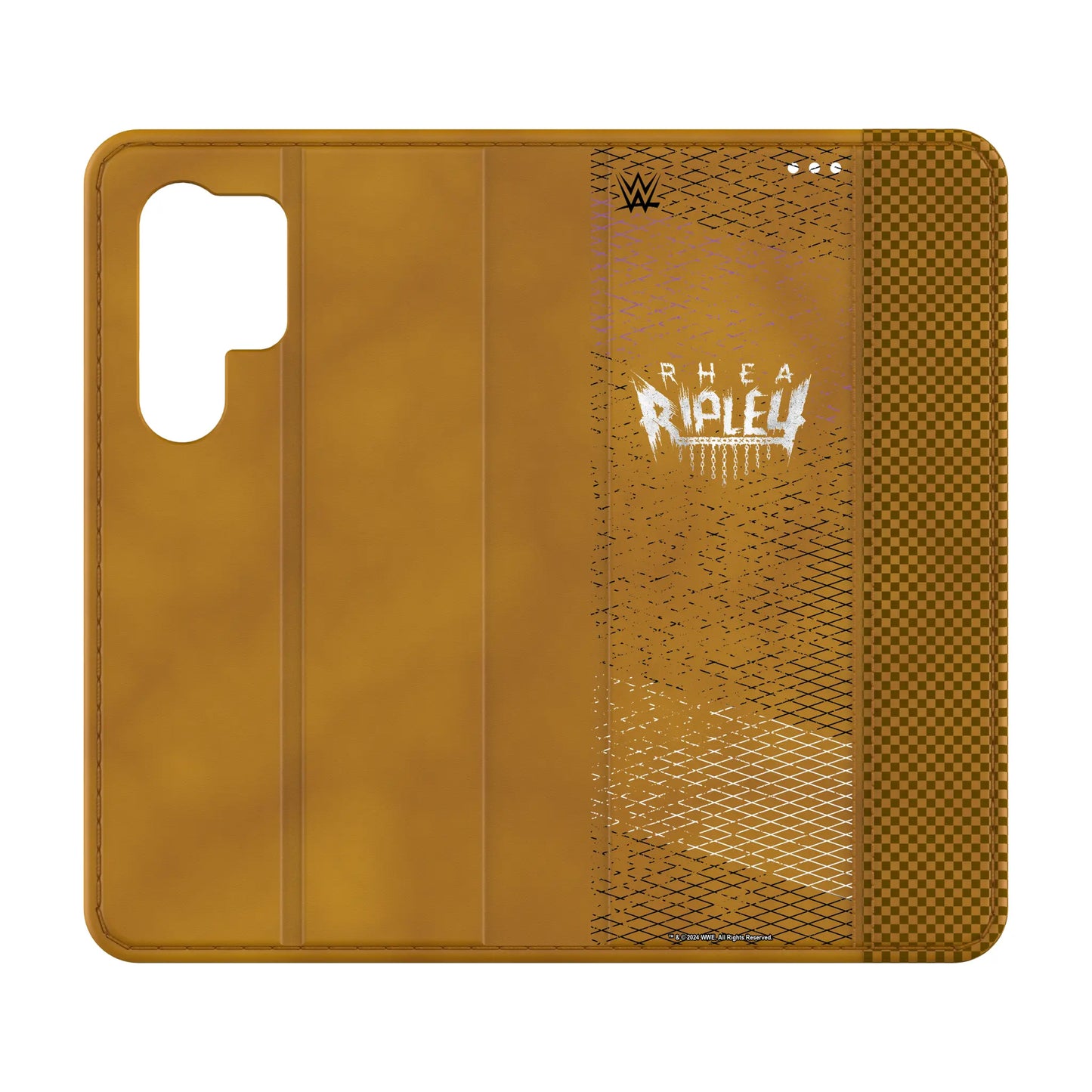 Rhea Ripley Steel Folio Phone Case for Samsung Galaxy
