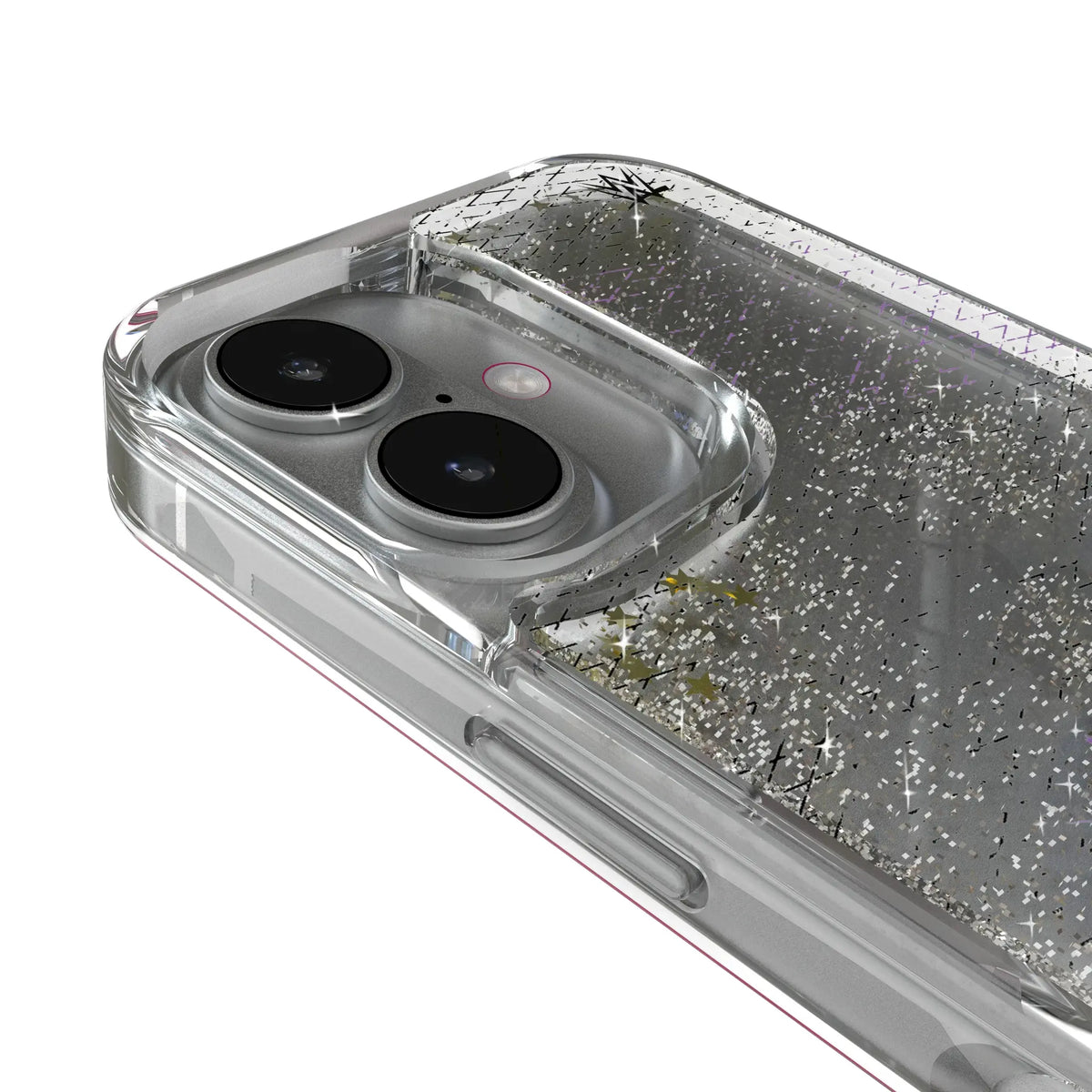 Rhea Ripley Steel Glitter Phone Case for Apple iPhone