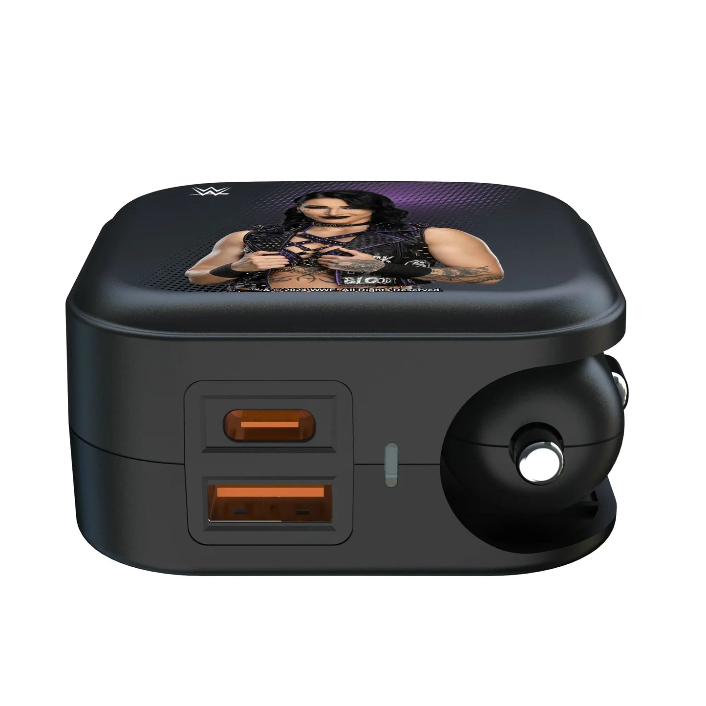 Rhea Ripley Superstar 2 in 1 USB A/C Charger