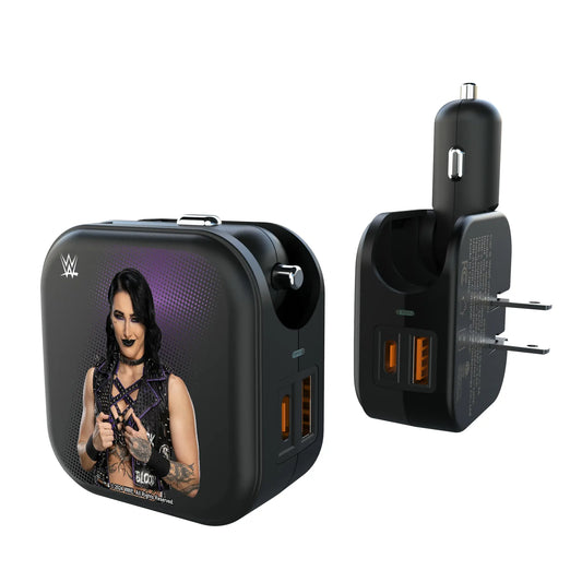 Rhea Ripley Superstar 2 in 1 USB A/C Charger