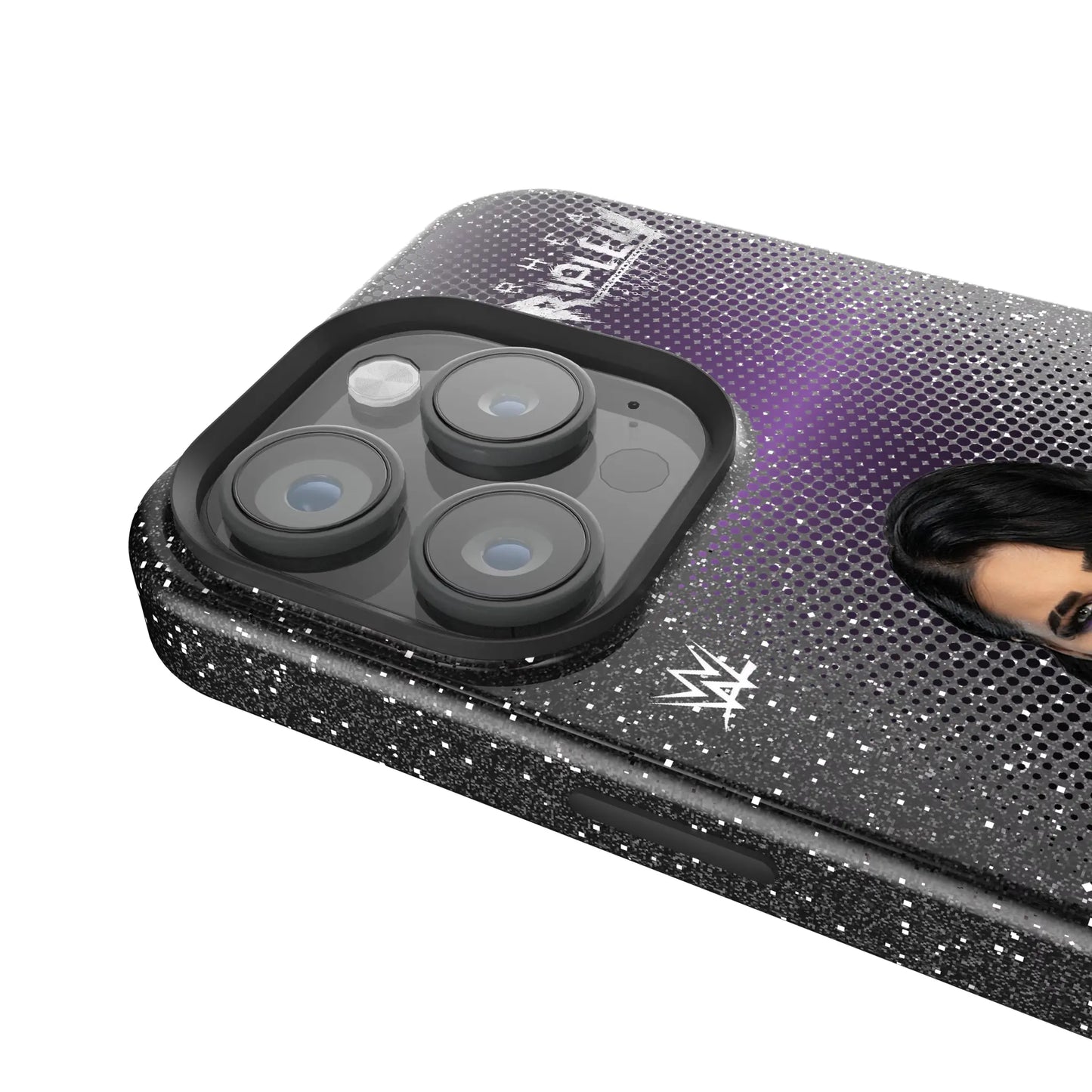 Rhea Ripley Superstar Black Bling Phone Case for Apple iPhone