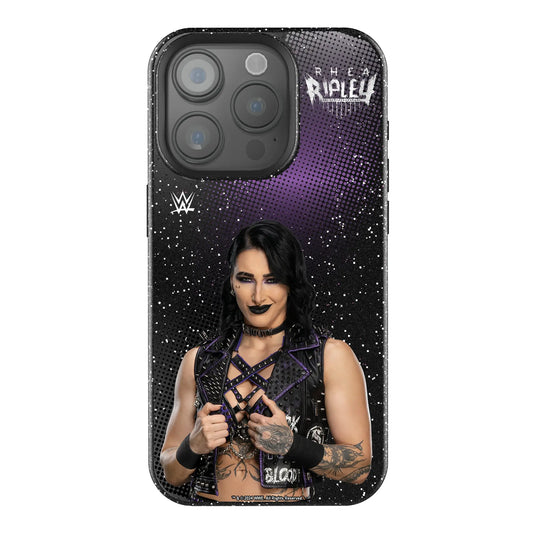 Rhea Ripley Superstar Black Bling Phone Case for Apple iPhone