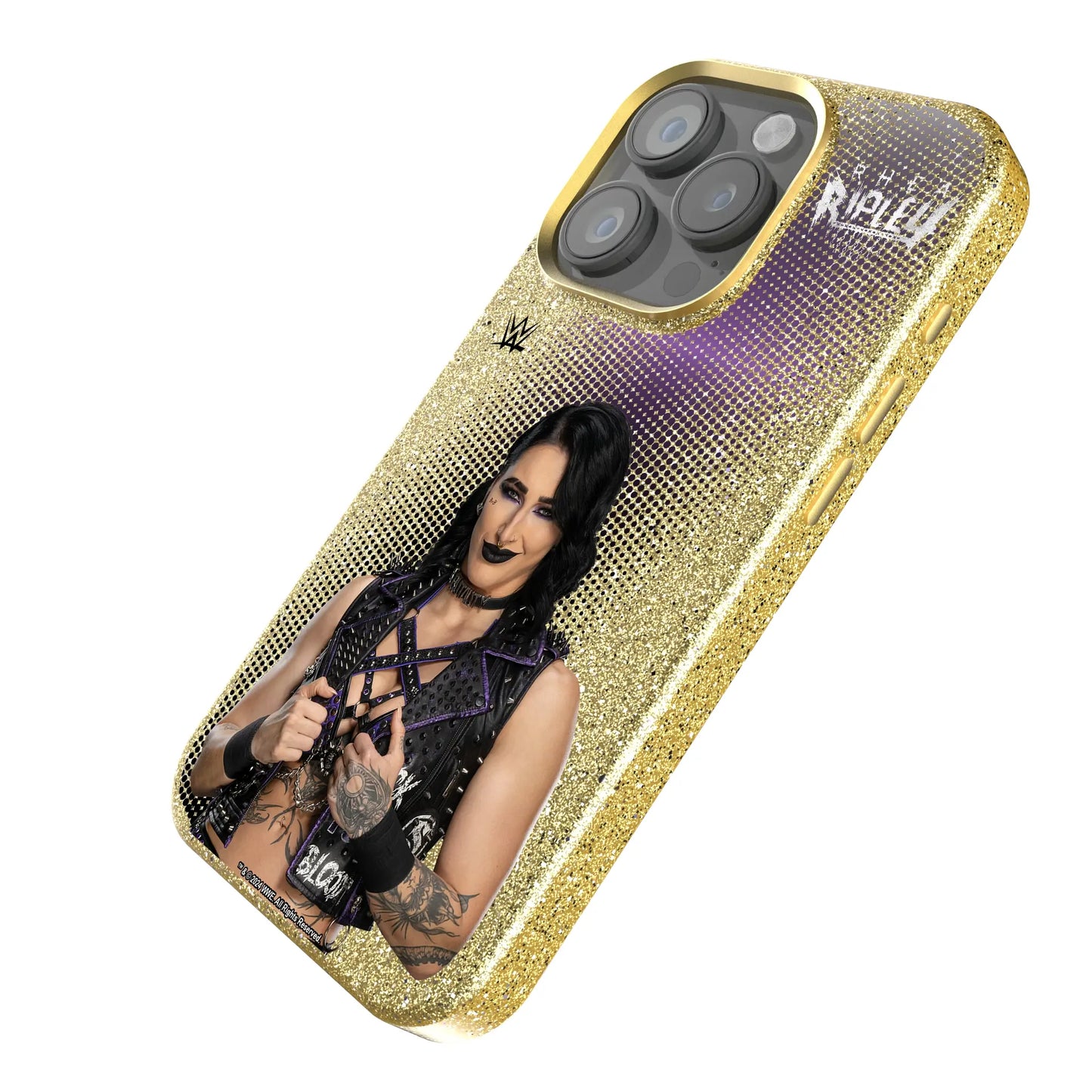 Rhea Ripley Superstar Bling Phone Case for Apple iPhone