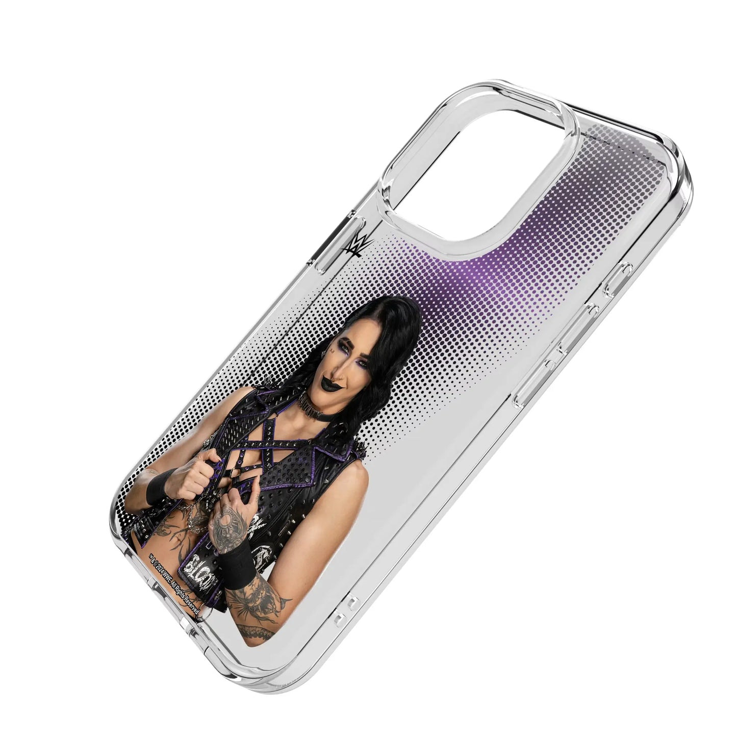 Rhea Ripley Superstar Clear Phone Case for Apple iPhone