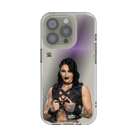 Rhea Ripley Superstar Clear Phone Case for Apple iPhone
