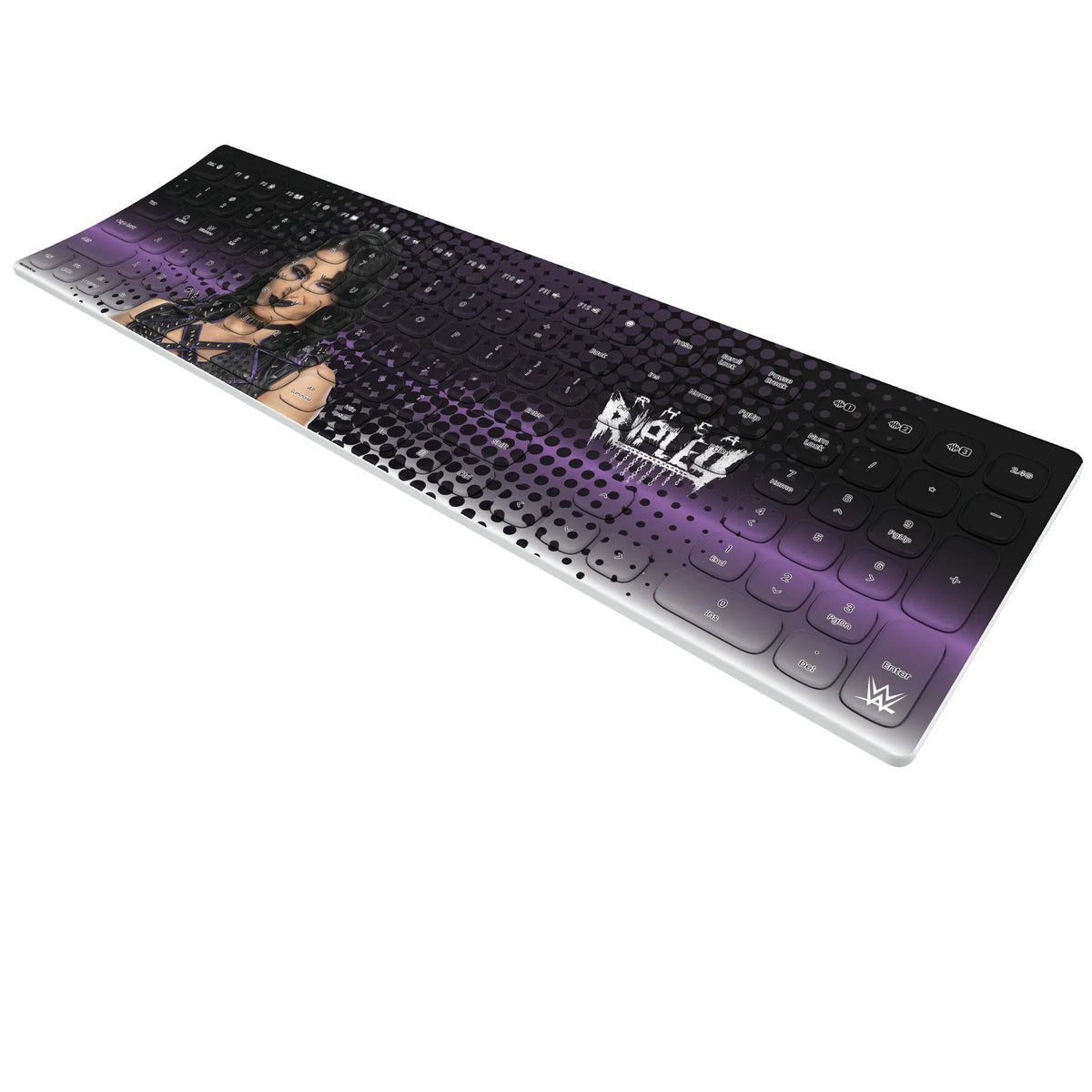 Rhea Ripley Superstar Curved Wireless Keyboard