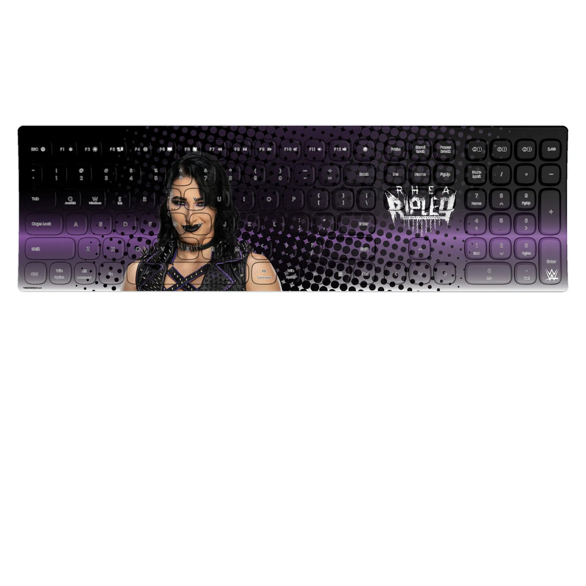 Rhea Ripley Superstar Curved Wireless Keyboard