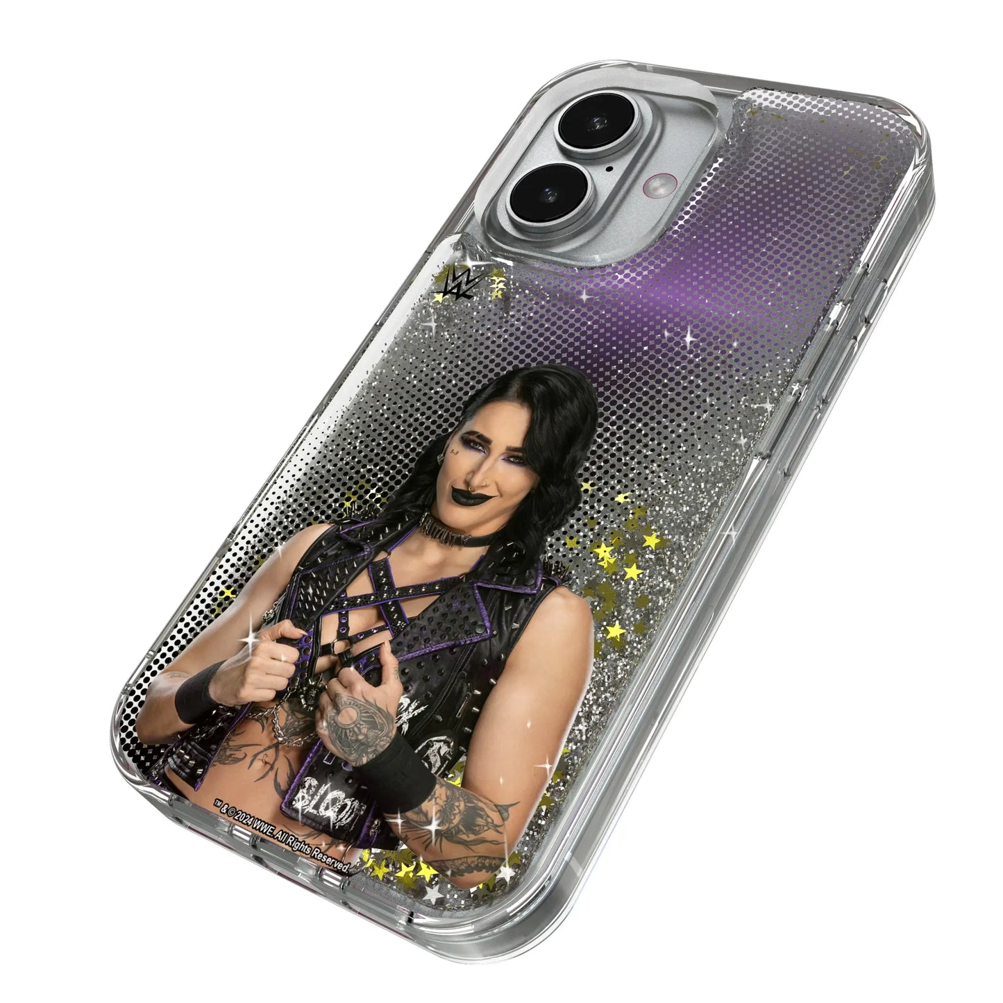 Rhea Ripley Superstar Glitter Phone Case for Apple iPhone