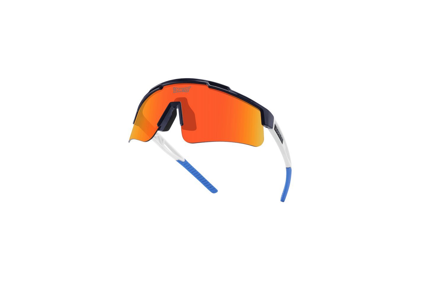 Los Reyes Florida Prime "Navy/White/Redish Tint" Sunglasses