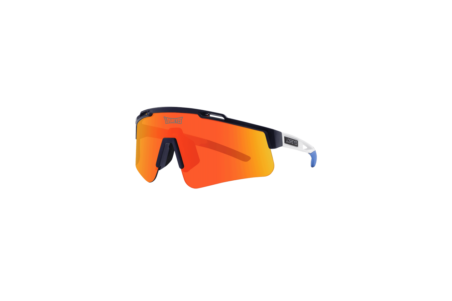 Los Reyes Youth Florida Prime "Navy/White/Redish Tint" Sunglasses
