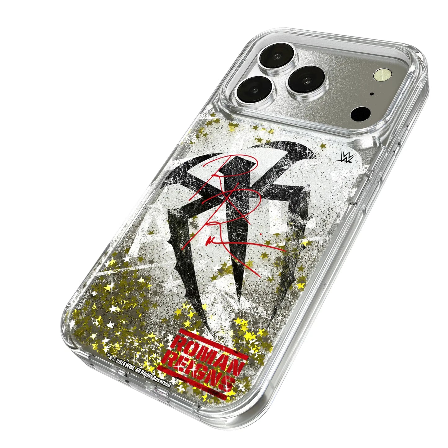 Roman Reigns Impact Glitter Phone Case for Apple iPhone