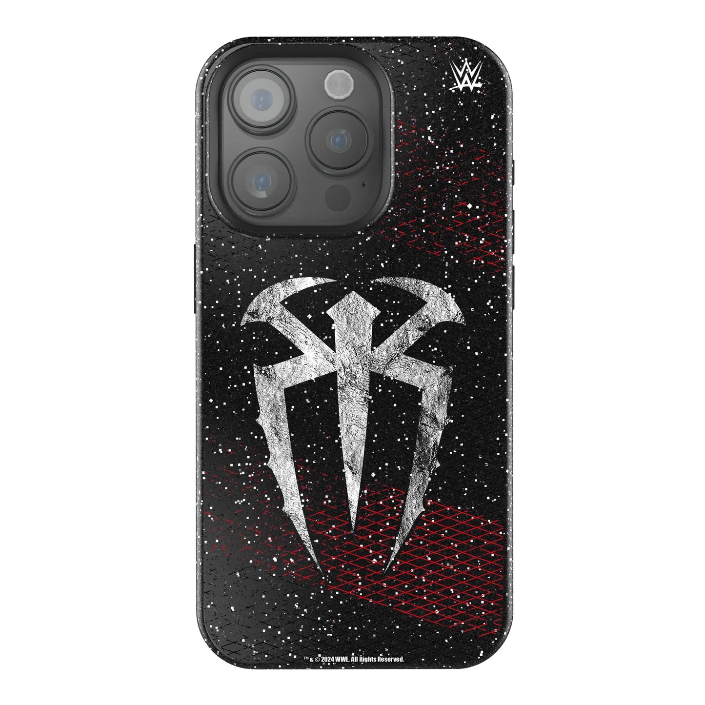 Roman Reigns Steel Black Bling Phone Case for Apple iPhone