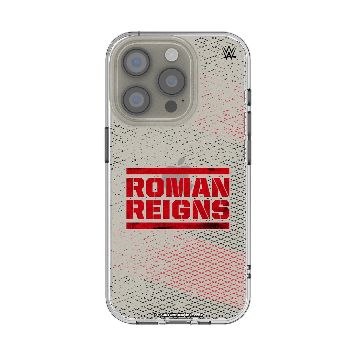 Roman Reigns Steel Clear Phone Case for Apple iPhone