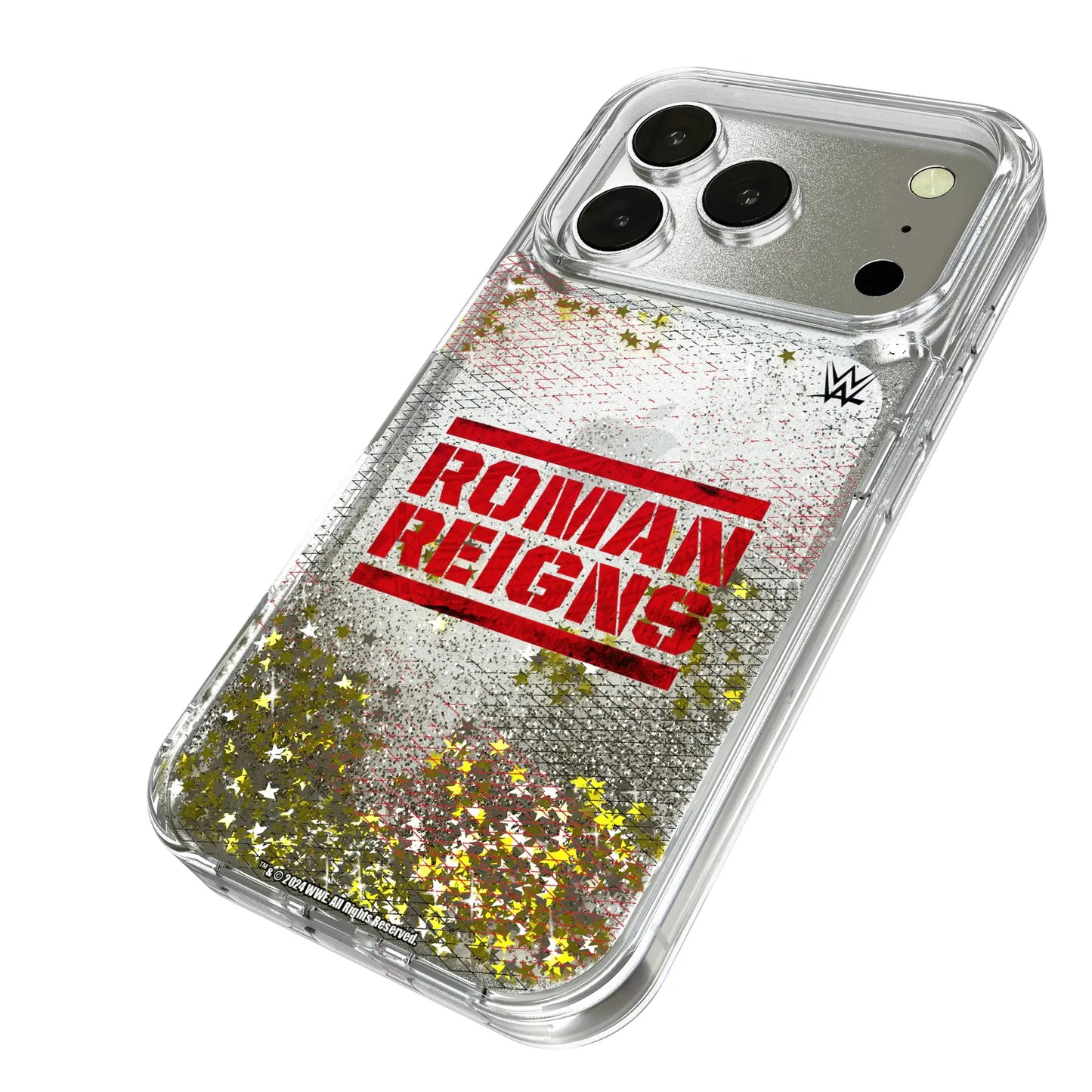 Roman Reigns Steel Glitter Phone Case for Apple iPhone