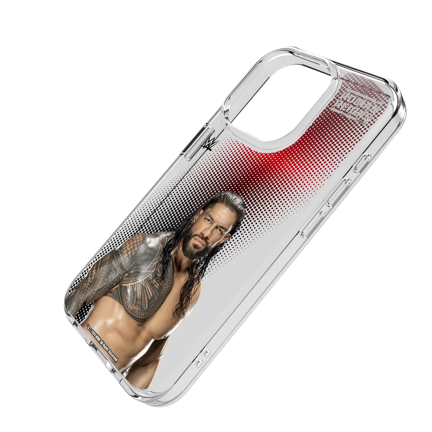 Roman Reigns Superstar Clear Phone Case for Apple iPhone