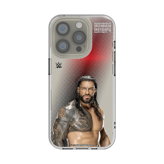 Roman Reigns Superstar Clear Phone Case for Apple iPhone