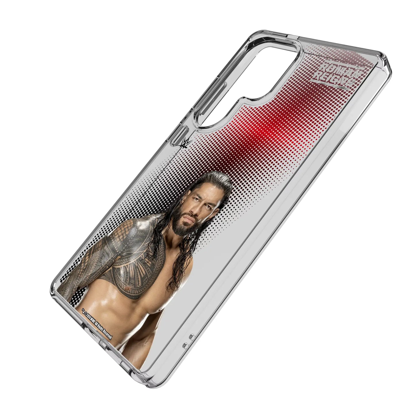 Roman Reigns Superstar Clear Phone Case for Samsung Galaxy