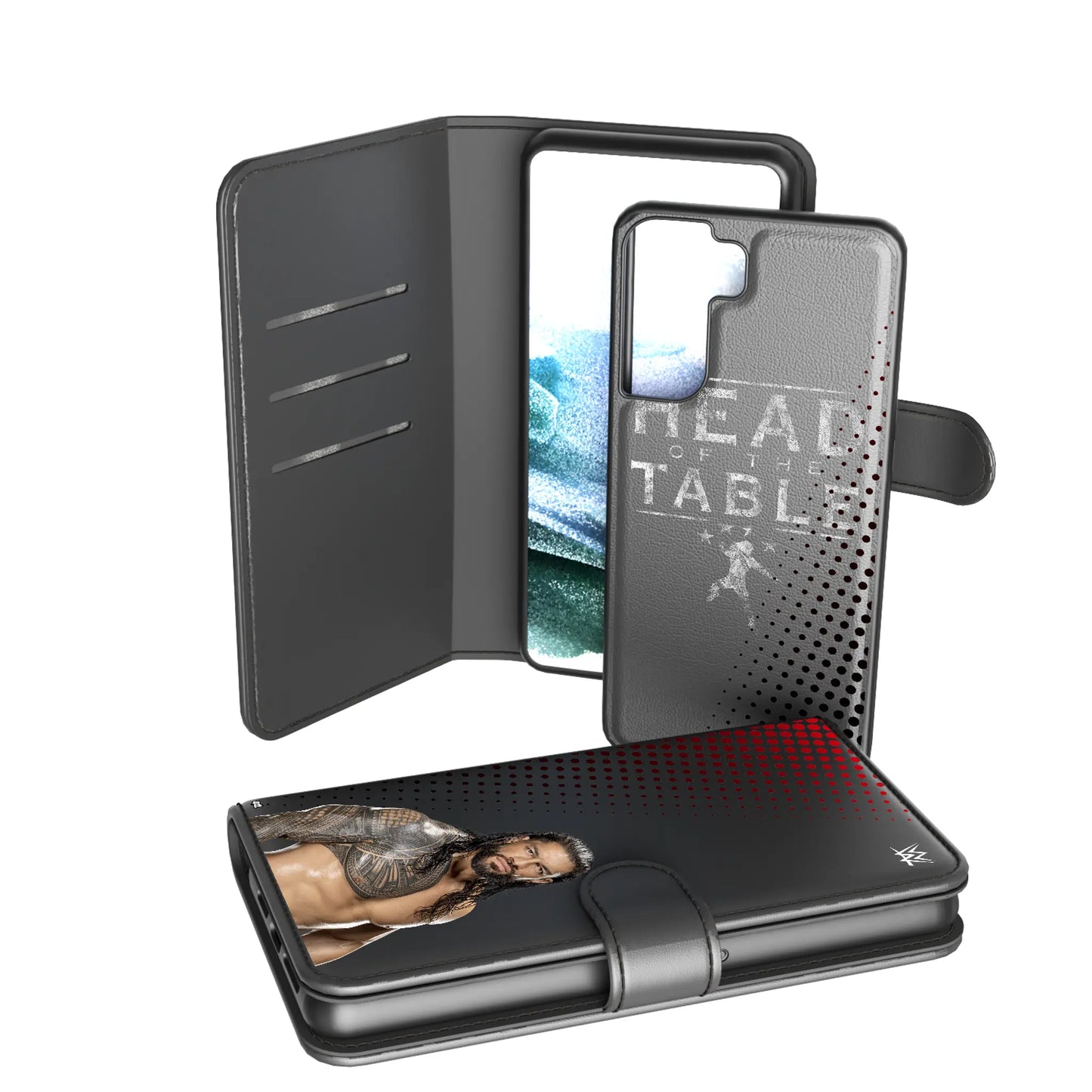 Roman Reigns Superstar Wallet Phone Case for Apple iPhone