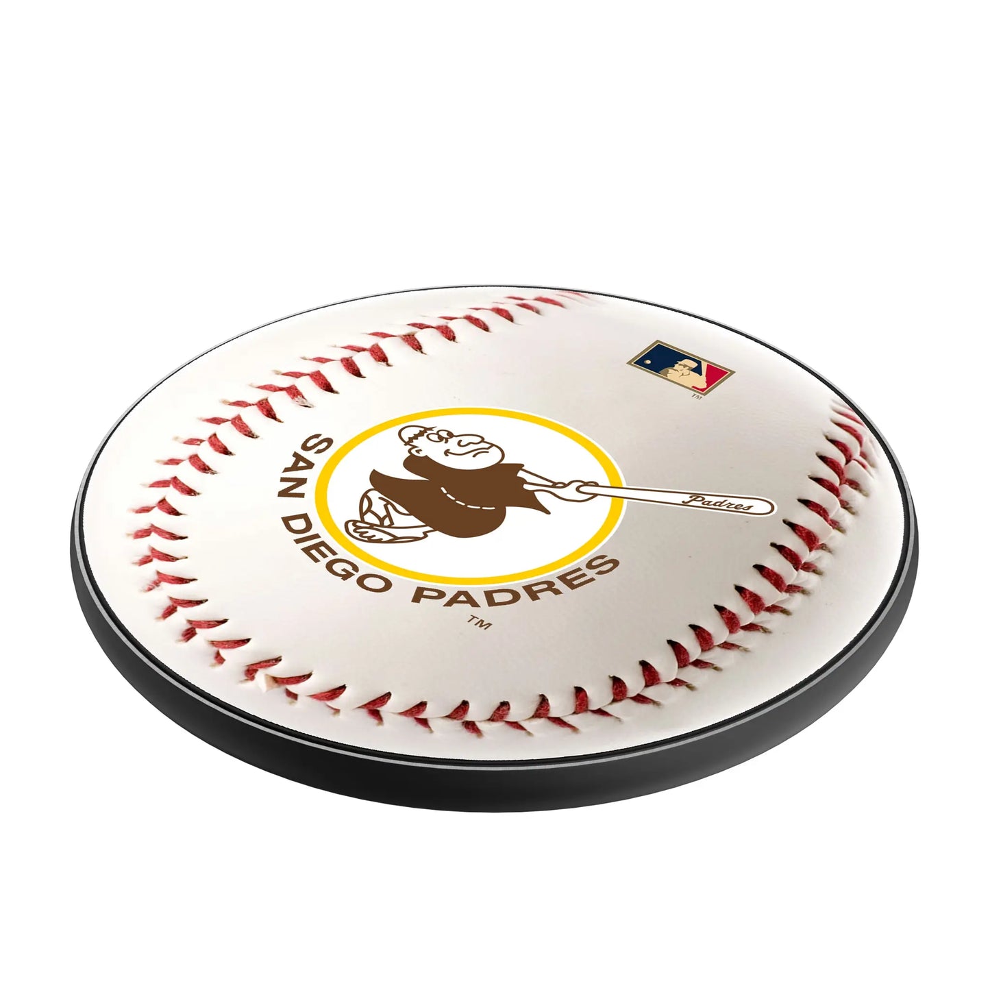 San Diego Padres 1969-1984 - Cooperstown Collection Baseball 15-Watt Wireless Charger