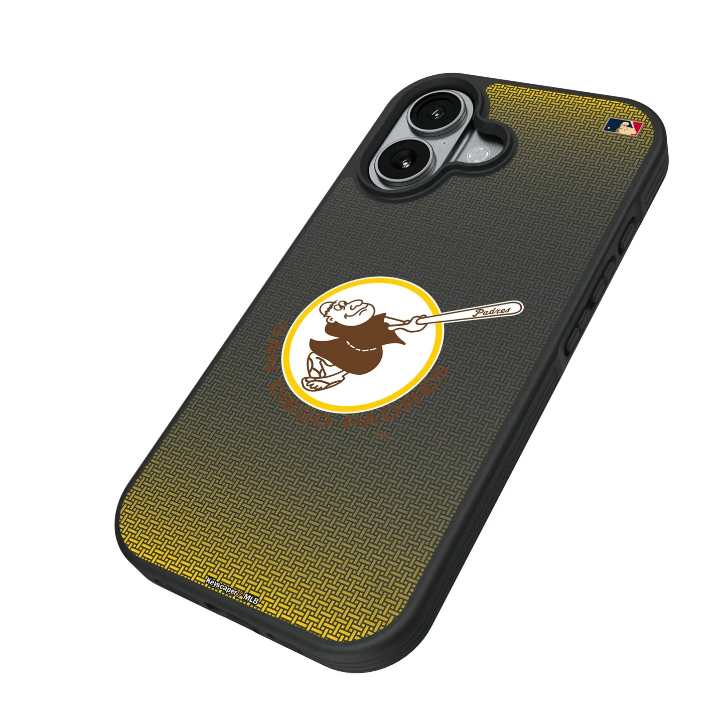San Diego Padres 1969-1984 - Cooperstown Collection Linen Bump Phone Case for Apple iPhone