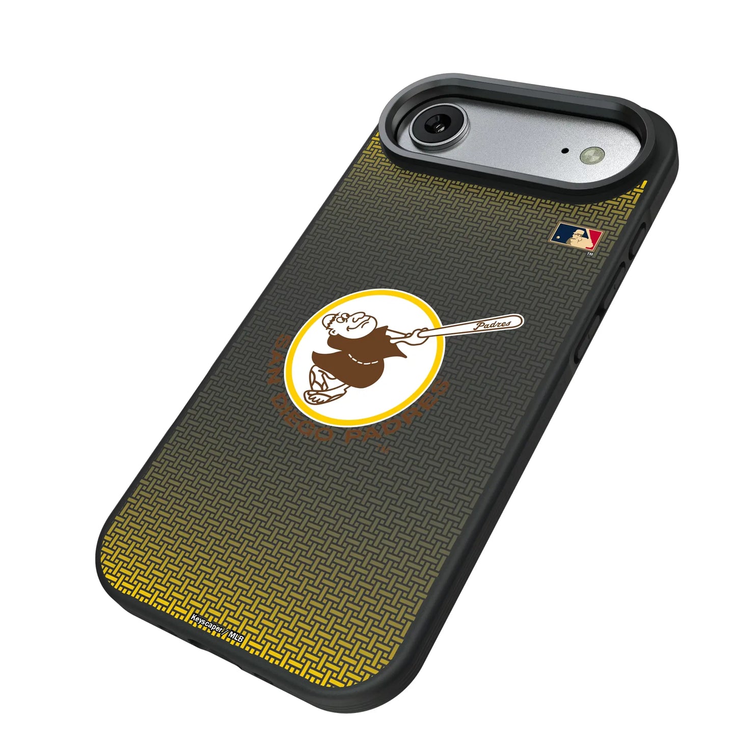 San Diego Padres 1969-1984 - Cooperstown Collection Linen Bump Phone Case for Apple iPhone