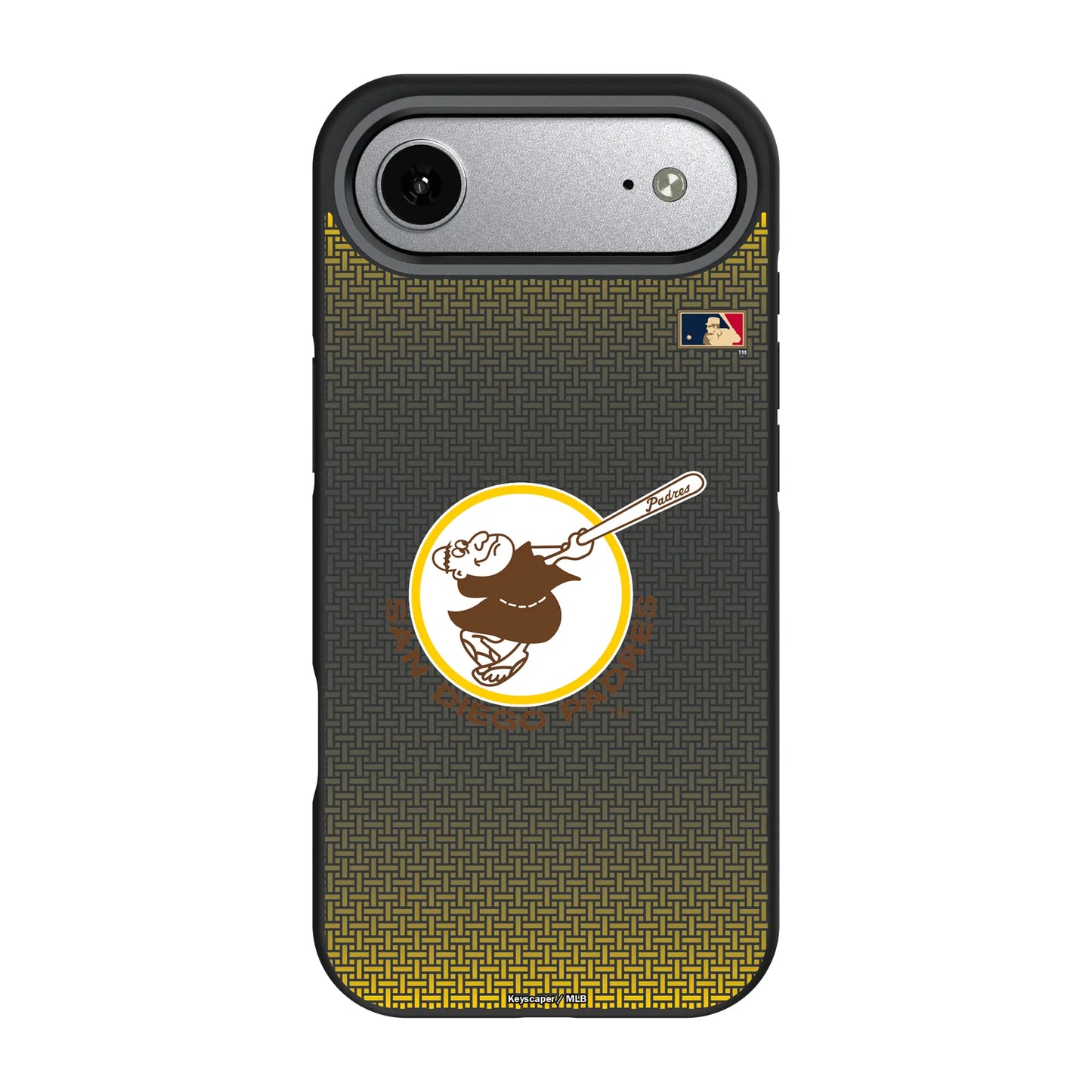 San Diego Padres 1969-1984 - Cooperstown Collection Linen Bump Phone Case for Apple iPhone