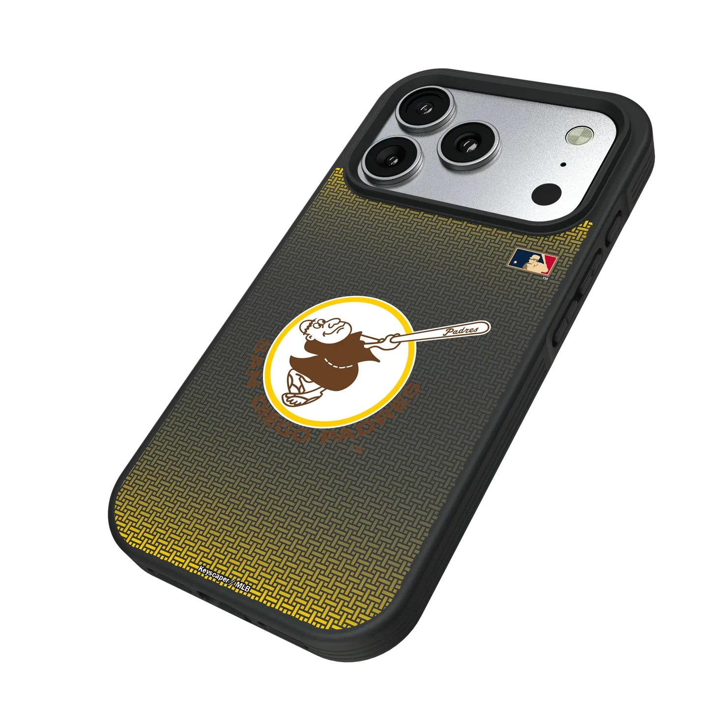 San Diego Padres 1969-1984 - Cooperstown Collection Linen Bump Phone Case for Apple iPhone