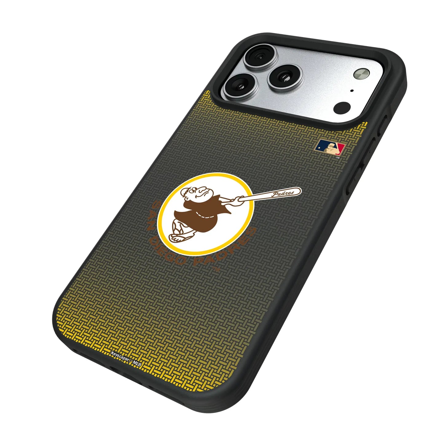 San Diego Padres 1969-1984 - Cooperstown Collection Linen Bump Phone Case for Apple iPhone