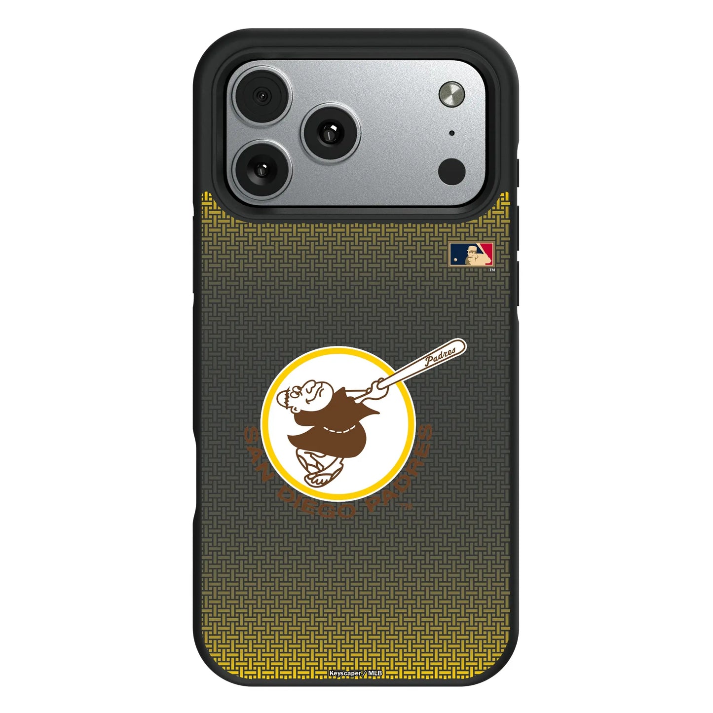 San Diego Padres 1969-1984 - Cooperstown Collection Linen Bump Phone Case for Apple iPhone