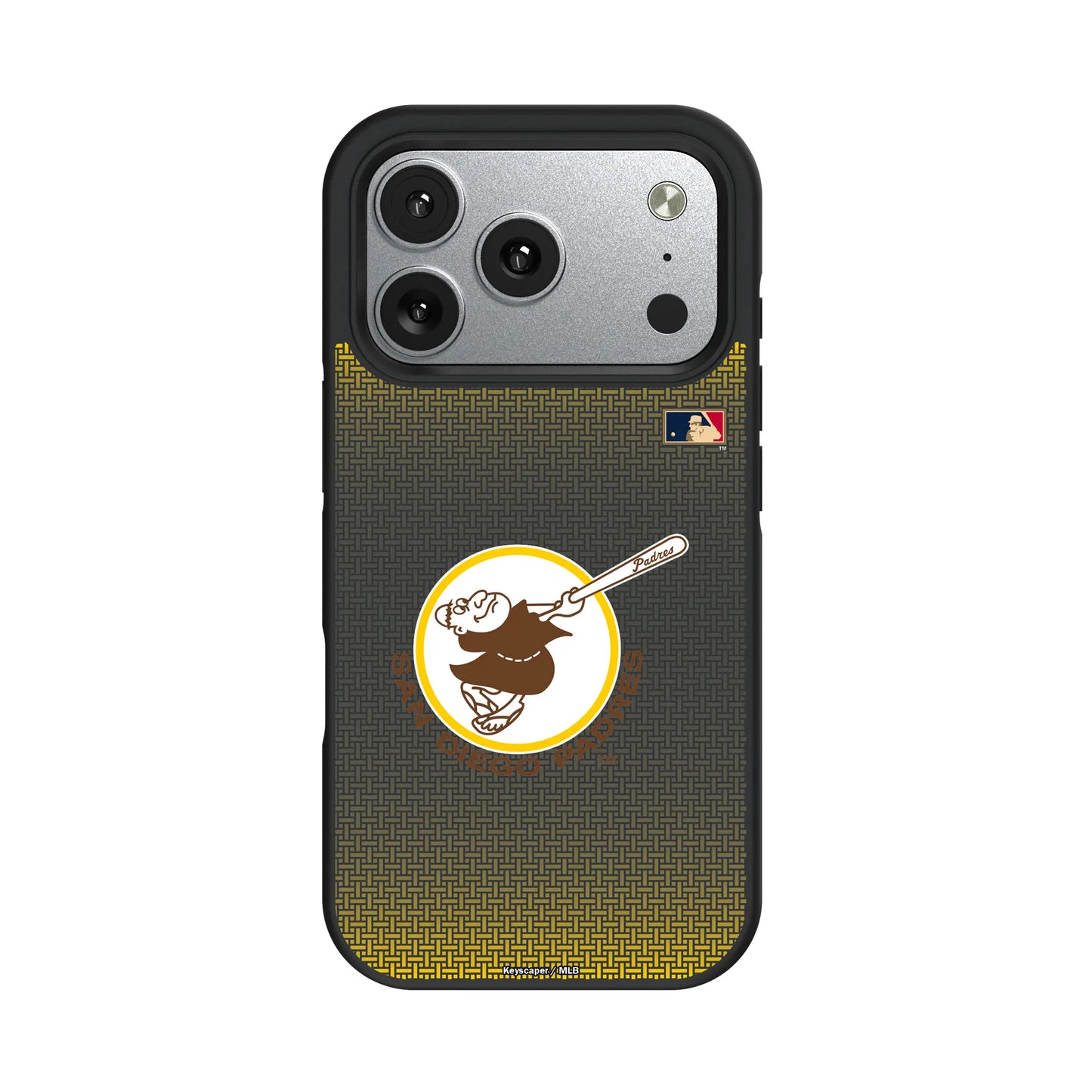 San Diego Padres 1969-1984 - Cooperstown Collection Linen Bump Phone Case for Apple iPhone