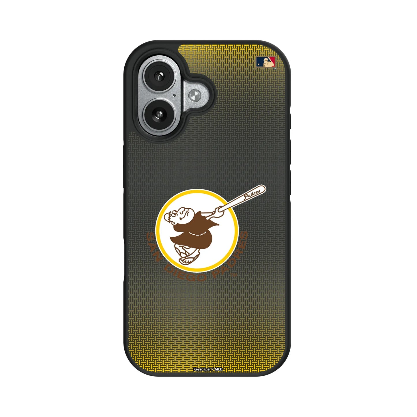 San Diego Padres 1969-1984 - Cooperstown Collection Linen Bump Phone Case for Apple iPhone