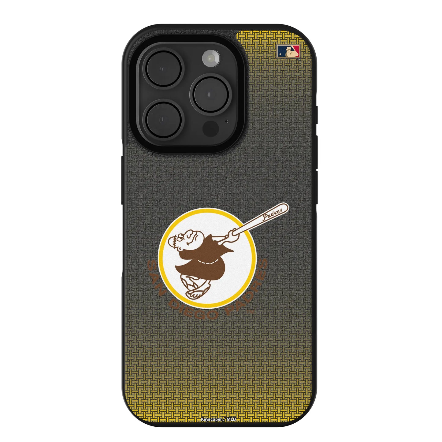 San Diego Padres 1969-1984 - Cooperstown Collection Linen Bump Phone Case for Apple iPhone