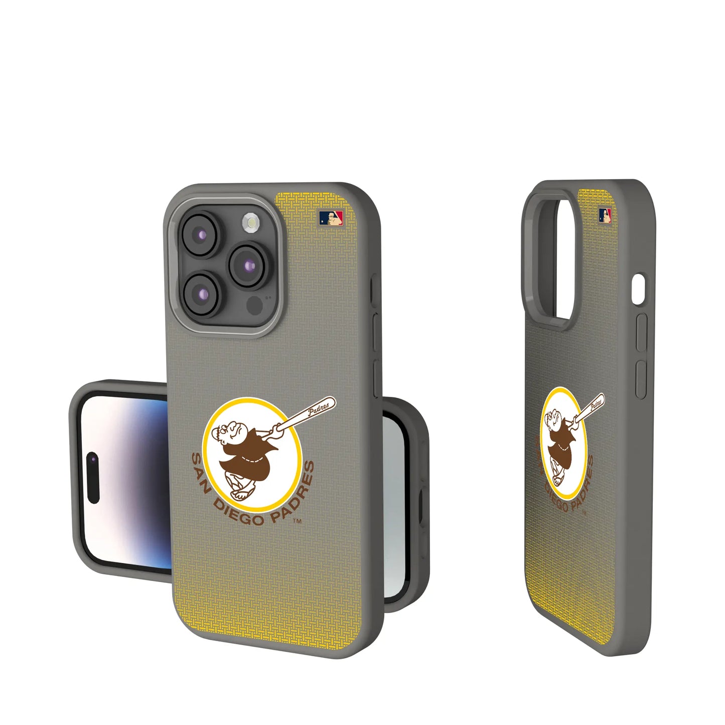 San Diego Padres 1969-1984 - Cooperstown Collection Linen Soft Touch Phone Case for Apple iPhone