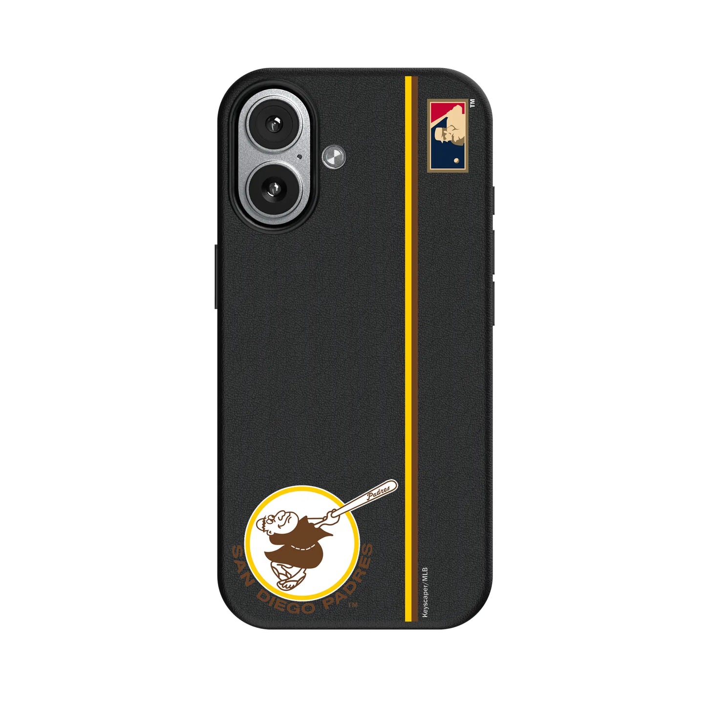 San Diego Padres 1969-1984 - Cooperstown Collection Sidebar MagSafe Compatible Phone Case for Apple iPhone