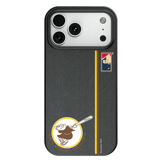 San Diego Padres 1969-1984 - Cooperstown Collection Sidebar MagSafe Compatible Phone Case for Apple iPhone