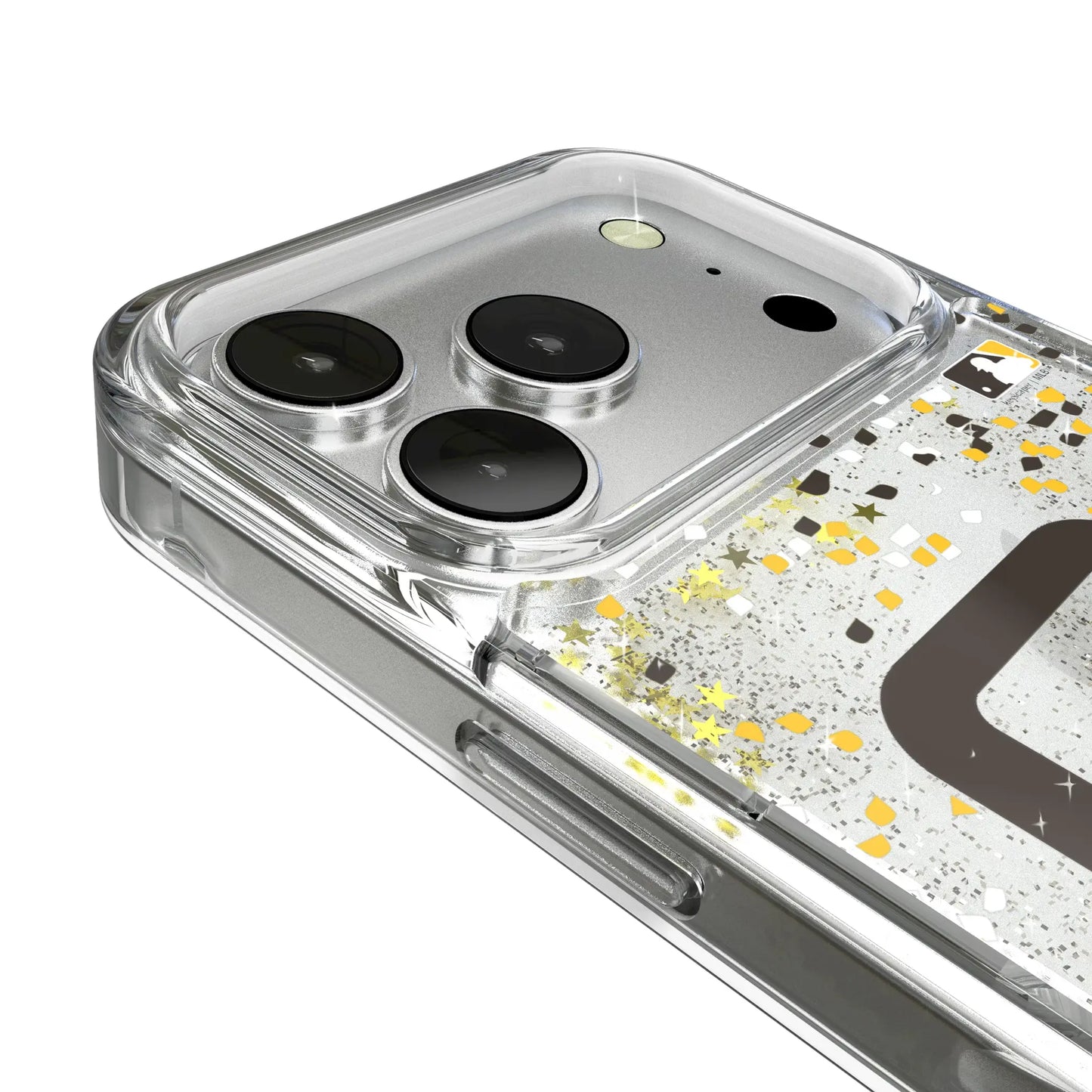 San Diego Padres Confetti Glitter Phone Case for Apple iPhone