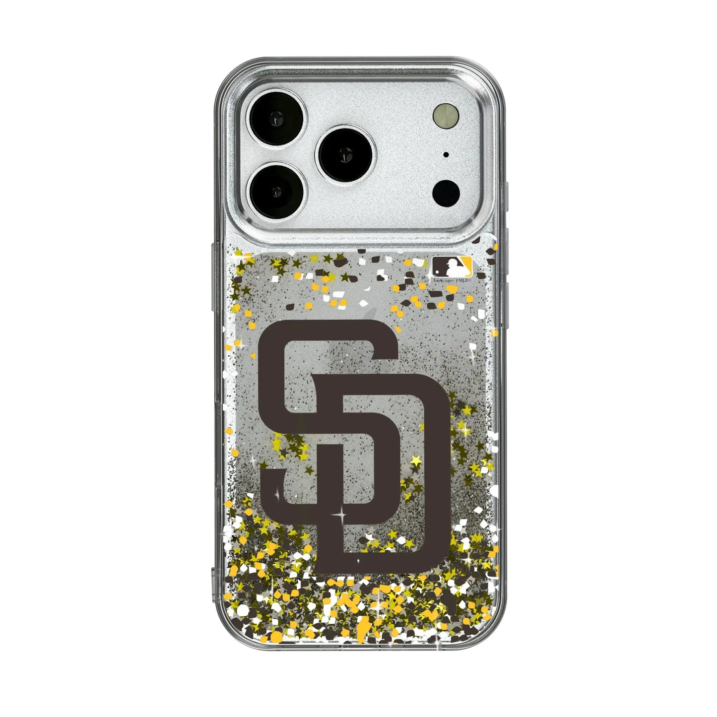 San Diego Padres Confetti Glitter Phone Case for Apple iPhone