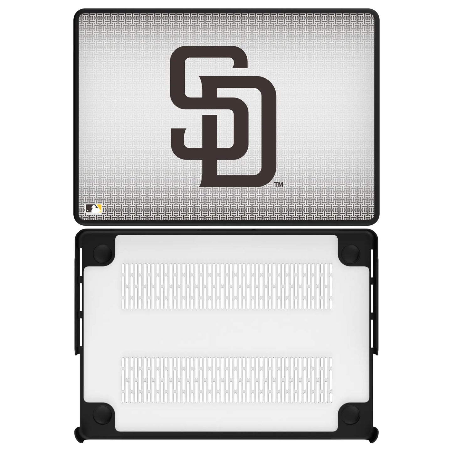 San Diego Padres Linen Laptop Case for Apple MacBook