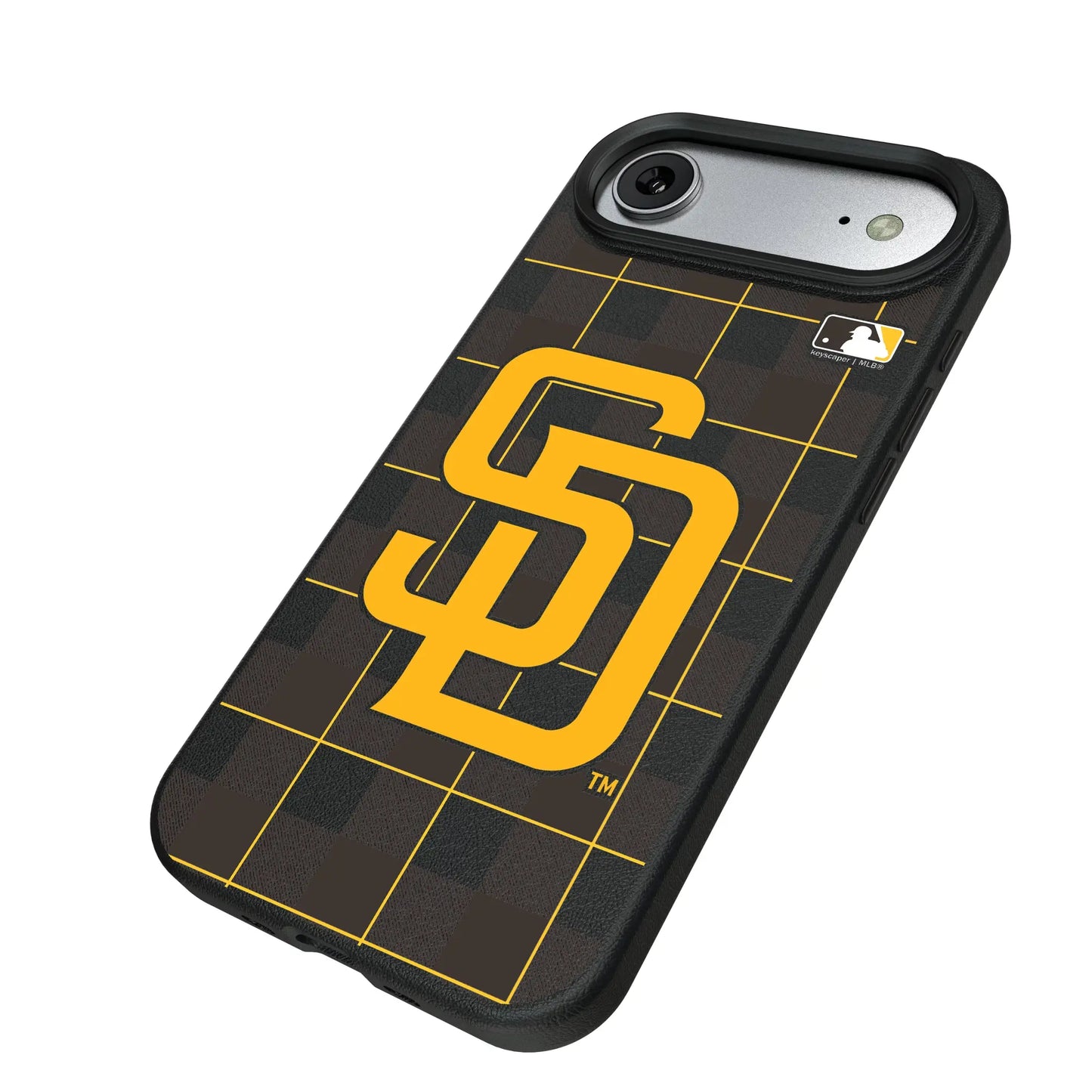 San Diego Padres Plaid MagSafe Compatible Phone Case for Apple iPhone