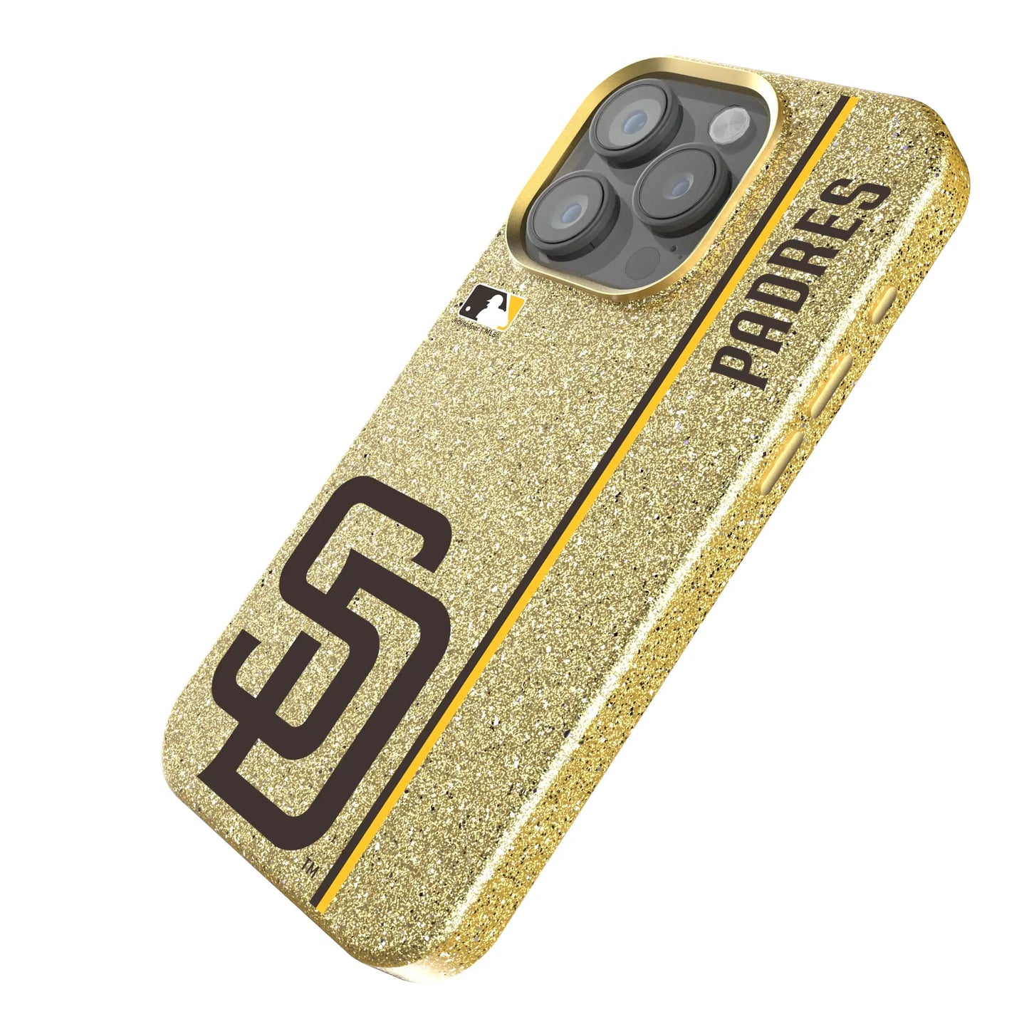 San Diego Padres Sidebar Bling Phone Case for Apple iPhone