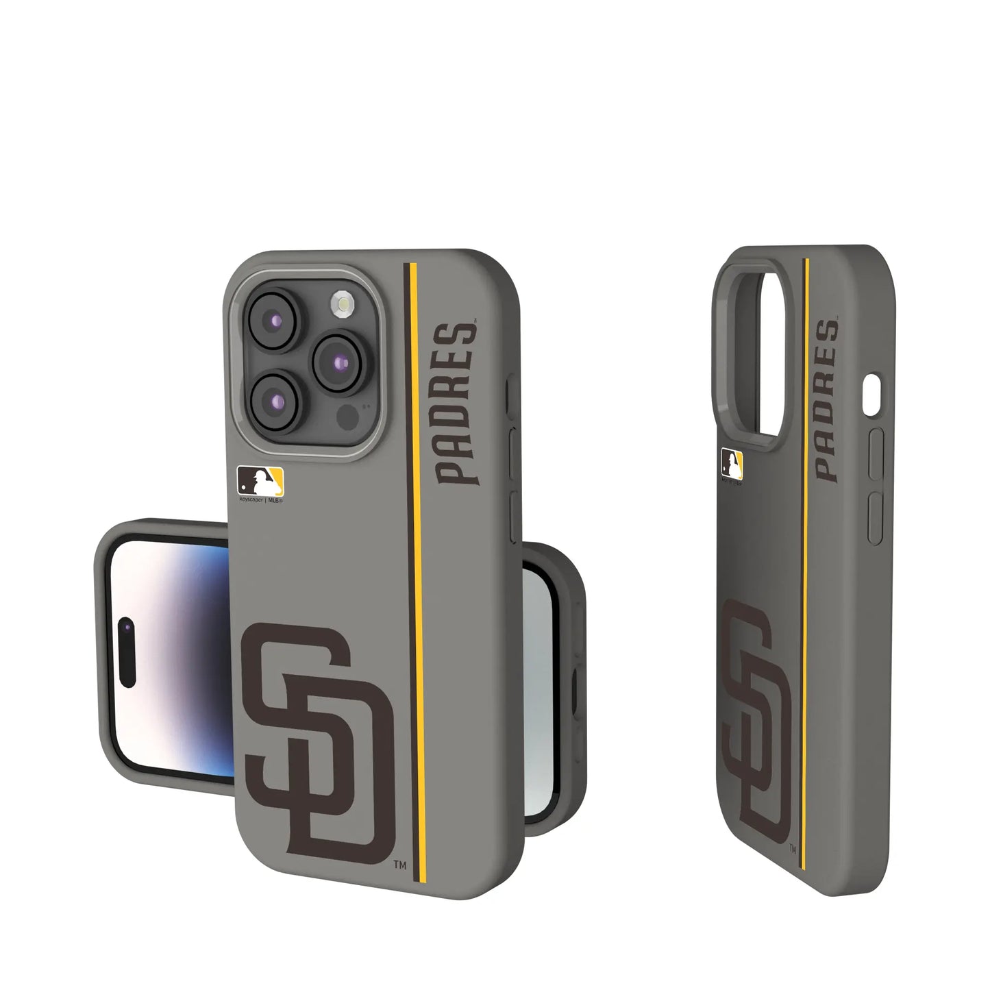 San Diego Padres Sidebar Soft Touch Phone Case for Apple iPhone