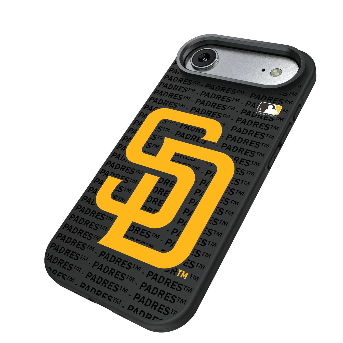 San Diego Padres Text Backdrop Bump Phone Case for Apple iPhone