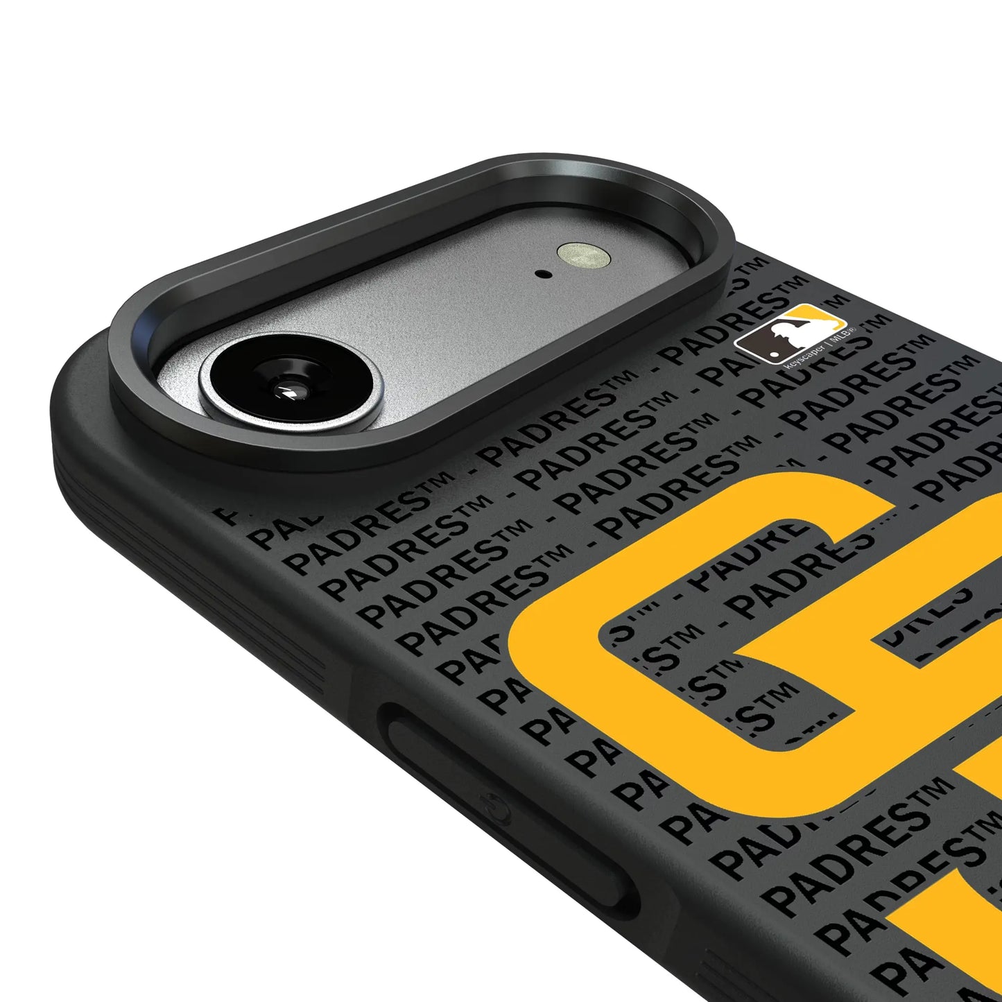 San Diego Padres Text Backdrop Bump Phone Case for Apple iPhone