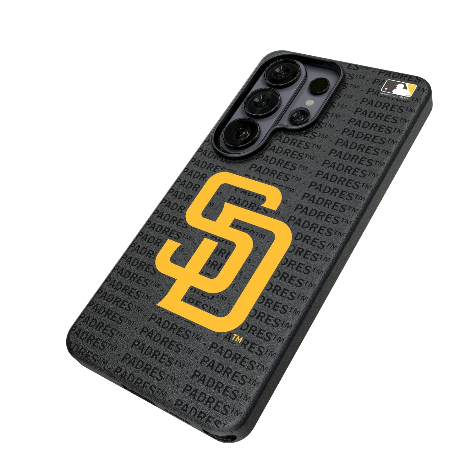 San Diego Padres Text Backdrop MagSafe Compatible Phone Case for Samsung Galaxy