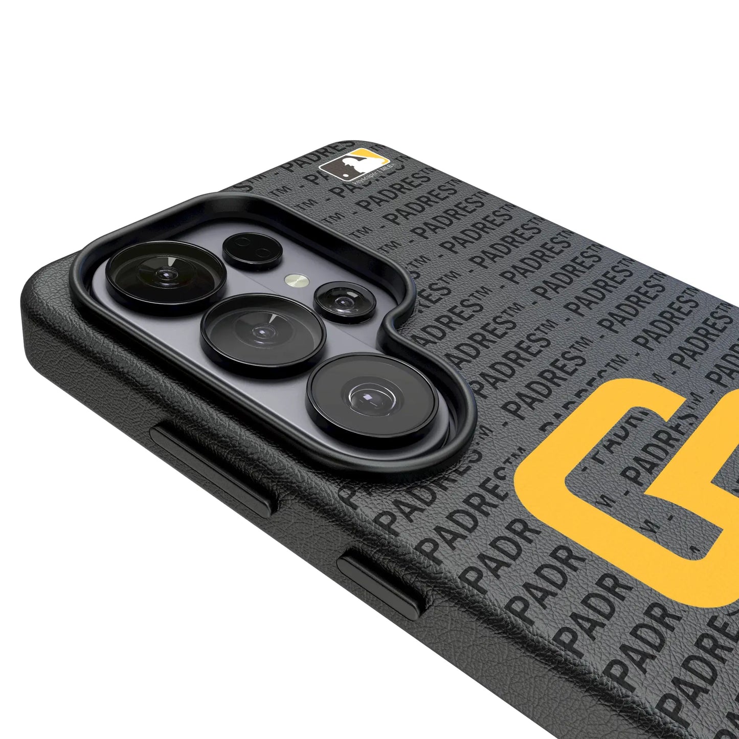 San Diego Padres Text Backdrop MagSafe Compatible Phone Case for Samsung Galaxy