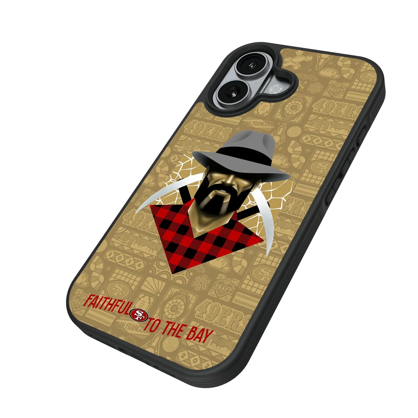 San Francisco 49ers Deco Bump Phone Case for Apple iPhone